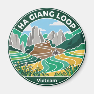 Íman Ciclo de Ha Giang no Vietnã