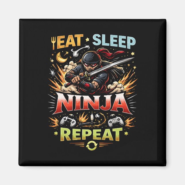 Íman Ciclo de Vida Ninja (Frente)