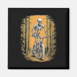 Íman Ciclo Skeleton Mountain Bike Ciclista Skeleton Ha