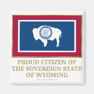 Íman Cidadão orgulhoso de Wyoming