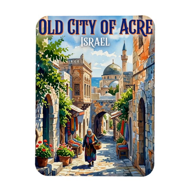 Íman Cidade Antiga de Acre Israel (Vertical)