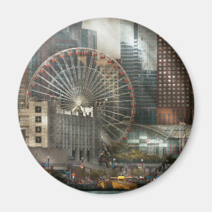 Íman Cidade - Chicago, IL - Pressão de Pier