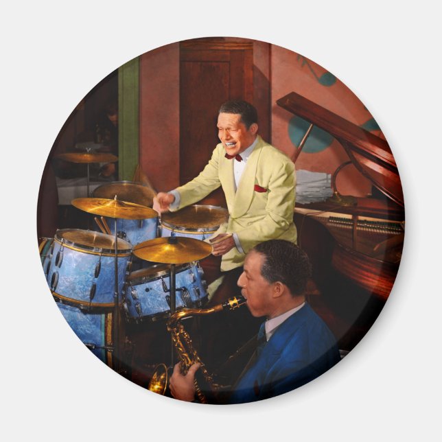 Íman Cidade - Chicago IL - Red Saunders e sua banda 194 (Frente)