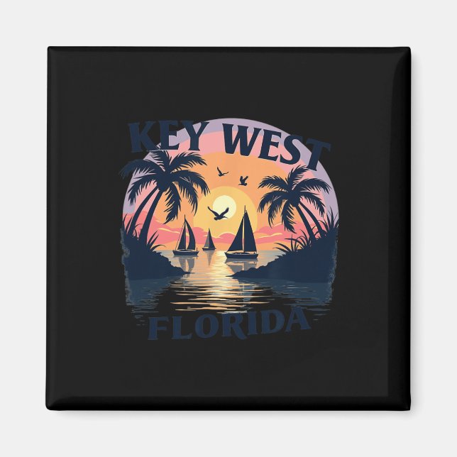 Íman Cidade da Ilha dos EUA - Arquipélago de Florida Ke (Frente)