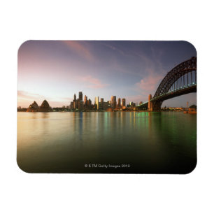 Íman Cidade das cidades da calma da ponte de Austrália