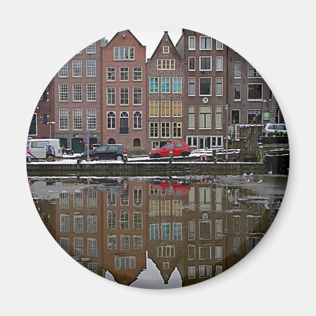Íman cidade de Amsterdã (Frente)