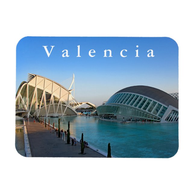 Íman Cidade de Artes e Ciências. (Horizontal)