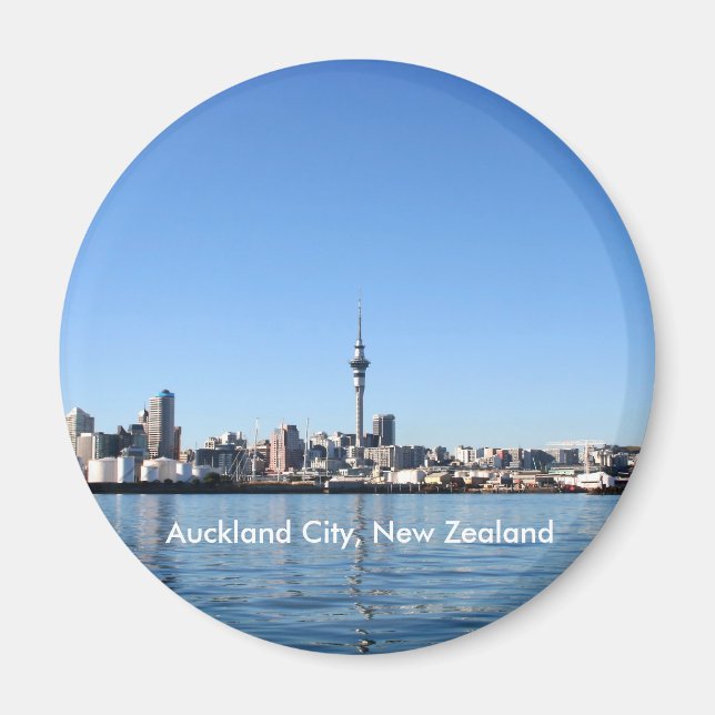 Íman Cidade de Auckland, Nova Zelândia (Frente)