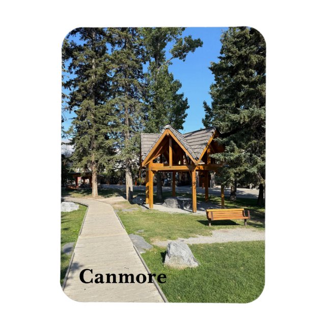 Íman Cidade de Canmore em Alberta Canadá (Vertical)