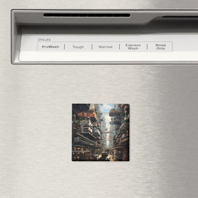 Íman Cidade de Ficção Científica (In Situ (Dishwasher))