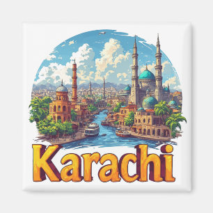 Íman Cidade de Karachi Paquistão Presente para Viajante