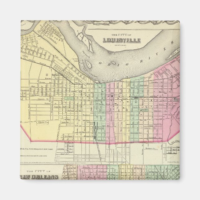 Íman Cidade De Louisville Kentucky (Frente)
