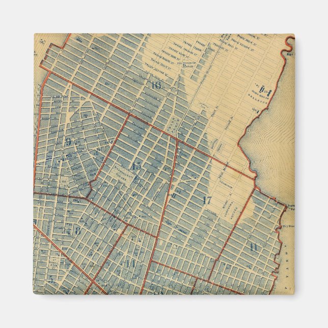 Íman Cidade de Nova Iorque (Frente)