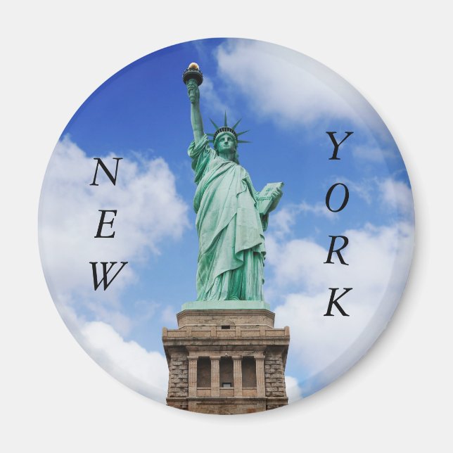 Íman Cidade de Nova York, Estátua da Liberdade, ímã (Frente)