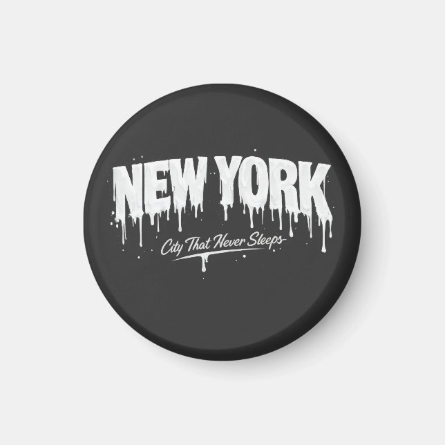 Íman Cidade de Nova York que Nunca Dorme (Frente)