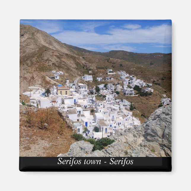Íman Cidade de Serifos - Serifos (Frente)