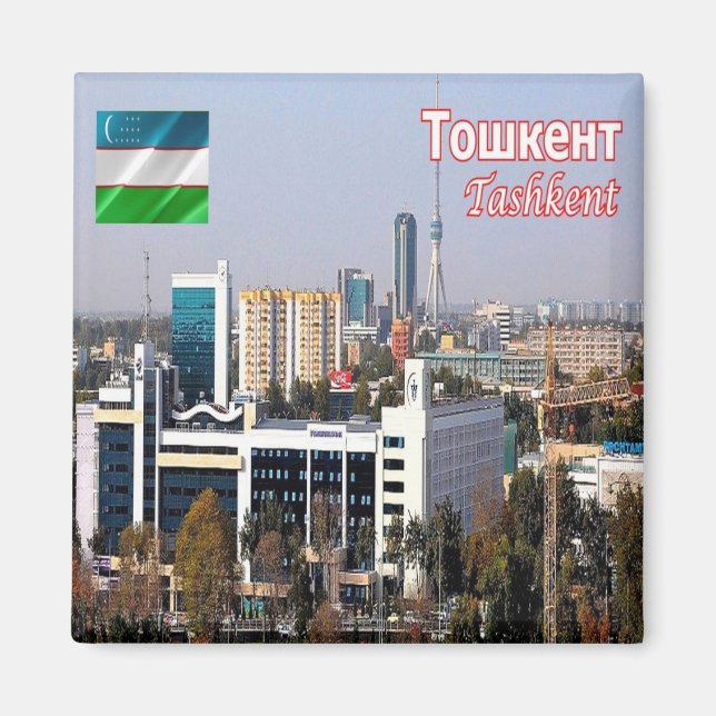 Íman Cidade de TASHKENT, Usbequistão, Ásia, frigorífico (Frente)