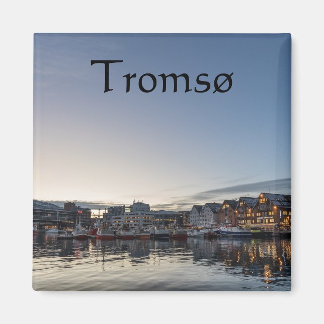 Íman Cidade de Tromso da Noruega (Frente)