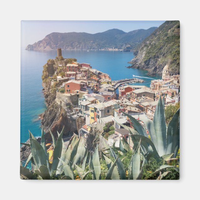 Íman Cidade de Vernazza no Cinque Terre (Frente)