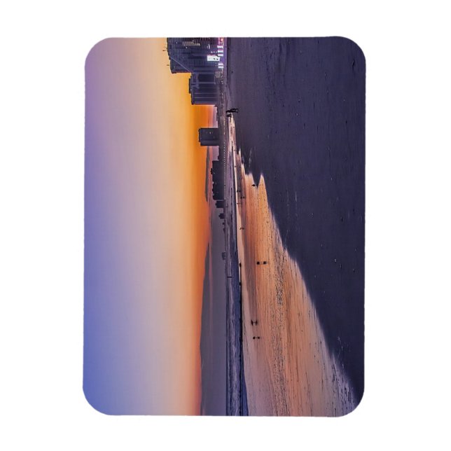 Íman CIDADE DO ATLÂNTICO NOVA JERSEY  Ímã (Vertical)