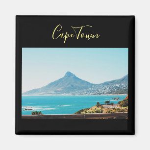Íman Cidade do Cabo África do Sul Cabeça de Leão Oceano