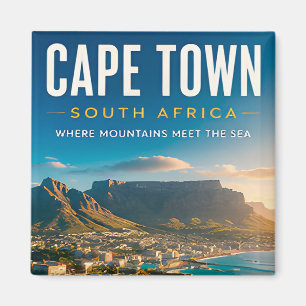 Íman 🏔️ Cidade do Cabo África do Sul Decoração Costeir