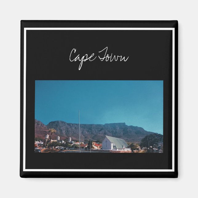 Íman Cidade do Cabo ZA África do Sul Mesa Montanha Magn (Frente)