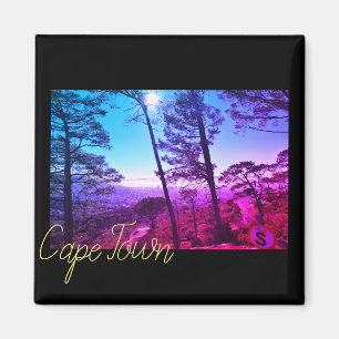 Íman Cidade do Cabo ZA África do Sul Panorama do Oceano