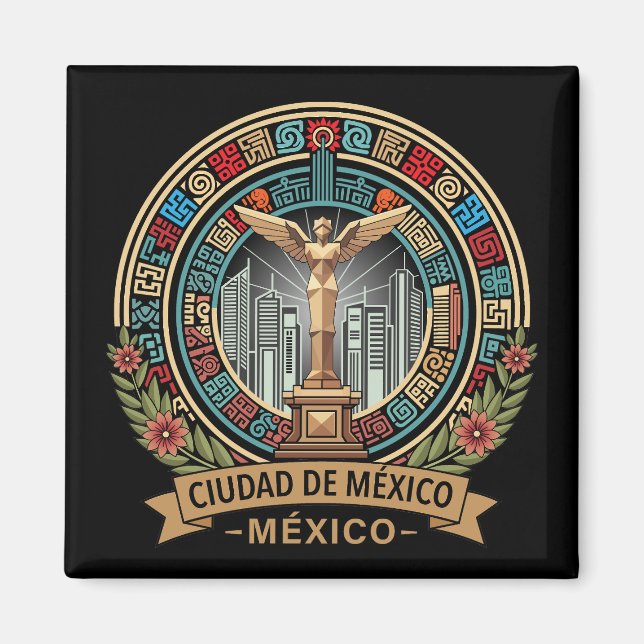 Íman Cidade do México México América Central (Frente)