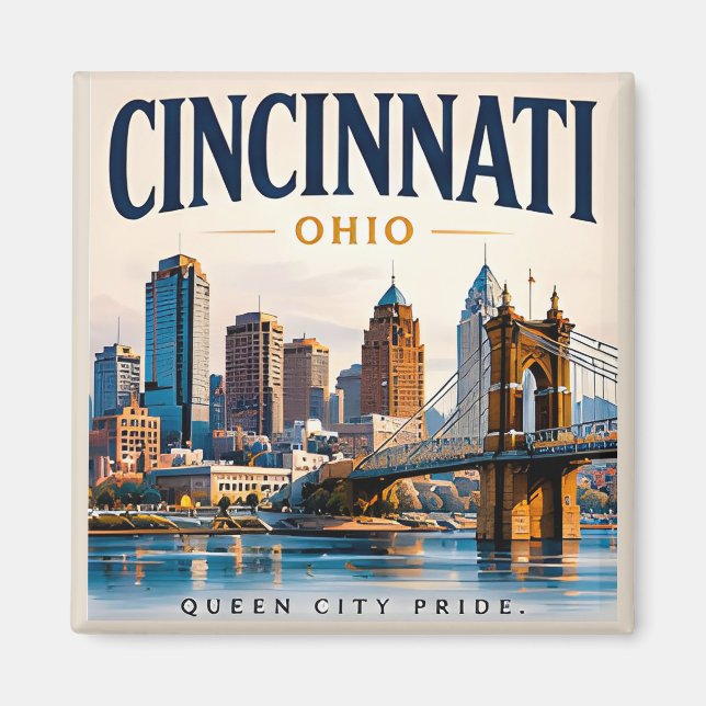 Íman Cidade do Rio Cincinnati (Frente)