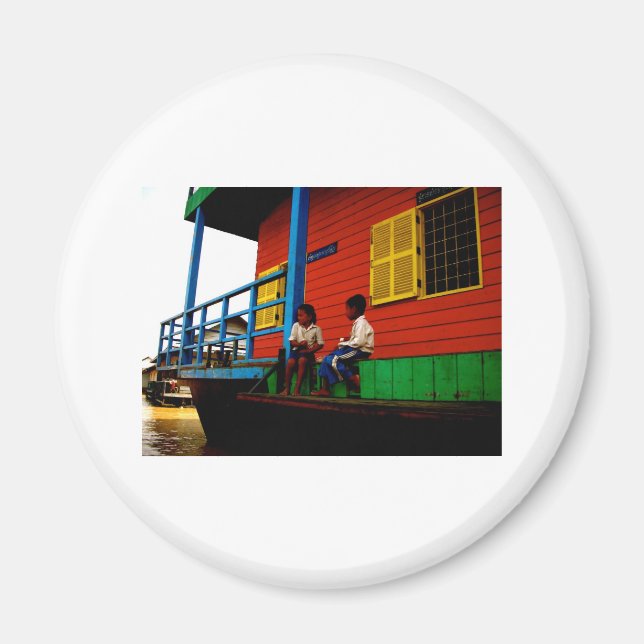 Íman Cidade flutuante do Camboja (Frente)