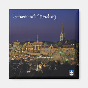 Íman Cidade hanseática Warburg com noitada
