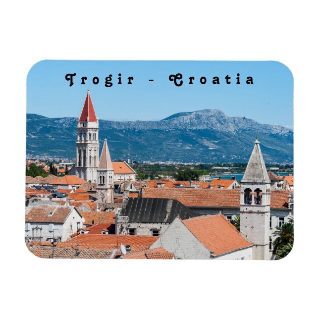 Íman Cidade histórica de Trogir - Dalmácia, Croácia (Horizontal)