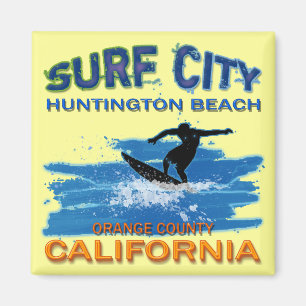 ÍMAN CIDADE HUNTINGTON BEACH DO SURF