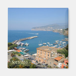Íman Cidade italiana ensolarada Sorrento em dia tranqui