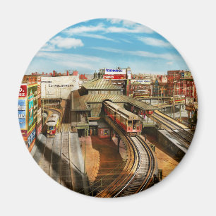 Íman Cidade - MÃES de Boston - Estação de Dudley Str