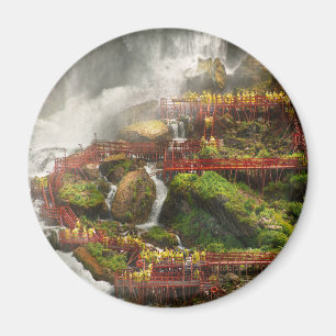 Íman Cidade - Niagara Cai NY - Caverna do tour dos vent