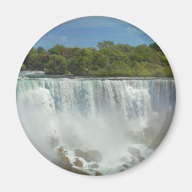 Íman Cidade - Niagara NY - As Cataratas Americanas em N (Frente)
