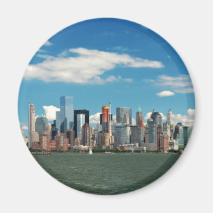Íman Cidade - Nova York NY - A silhueta de Nova York