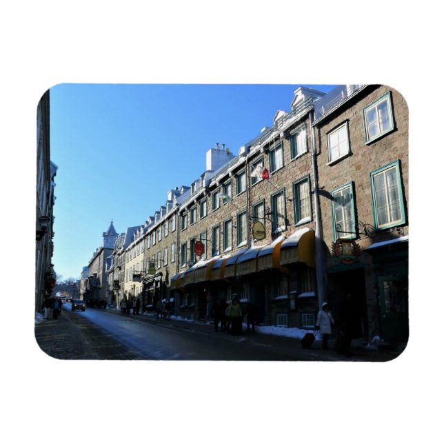 Íman Cidade Velha do Quebec, Quebec, Canadá (Horizontal)