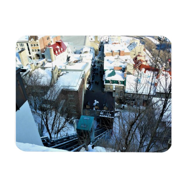 Íman Cidade Velha do Quebec, Quebec, Canadá (Horizontal)