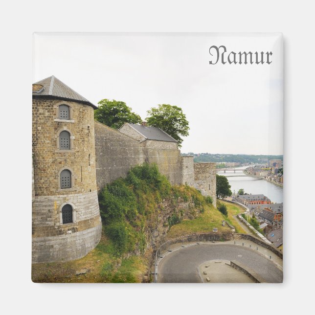 Íman cidadela medieval em Namur (Frente)