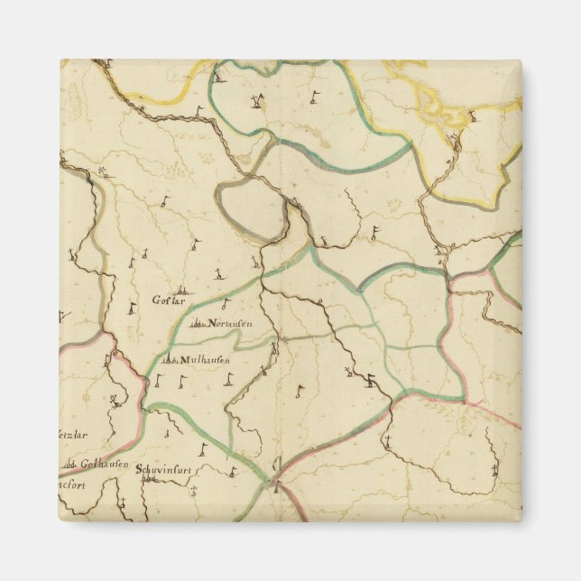 Íman Cidades Alemãs (Frente)