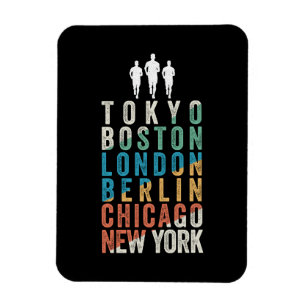 Íman Cidades da Grande Maratona do Mundo