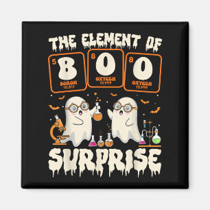 Íman Ciência de Halloween Professor Fantasma O Elemento