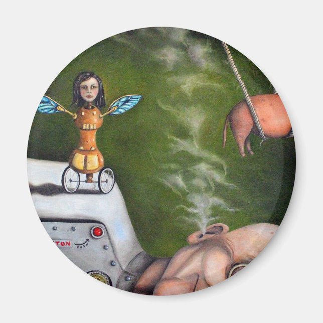 Íman Ciência Estranha (Frente)