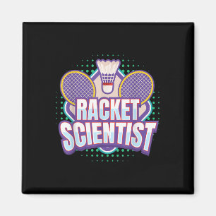 Íman Cientista de Raquete de Badminton I Raquete de Bad