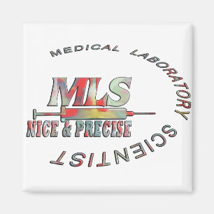 ÍMAN CIENTISTA DO LABORATÓRIO MÉDICO MLS NICE E PRECISA