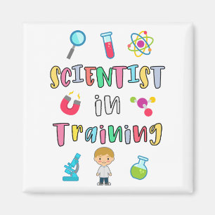 Íman Cientista em Treinamento para Jovens Cientistas