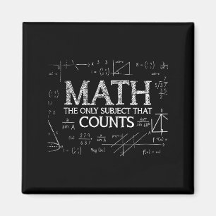 Íman Cientista Engraçado Matemática O Único Assunto Que